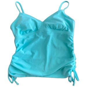 Prana Moorea Blue Tankini Top Size Medium